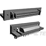 TE Connectivity-787082-5 Steckverbinder, SCSI Conn SCSI RCP 50 POS 1.27mm Solder RA Thru-Hole 50 Terminal 1 Port Tube