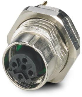 PHOENIX CONTACT-SACC-DSI-M12FSD-4CON-M16 SH Sensor Accessories Flush Type Socket for Sensor