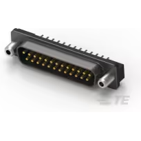 TE Connectivity-1-5745968-3 Steckverbinder, D-Sub Conn D-Sub PIN 25 POS 1.38mm Solder ST Thru-Hole 25 Terminal 1 Port Tube