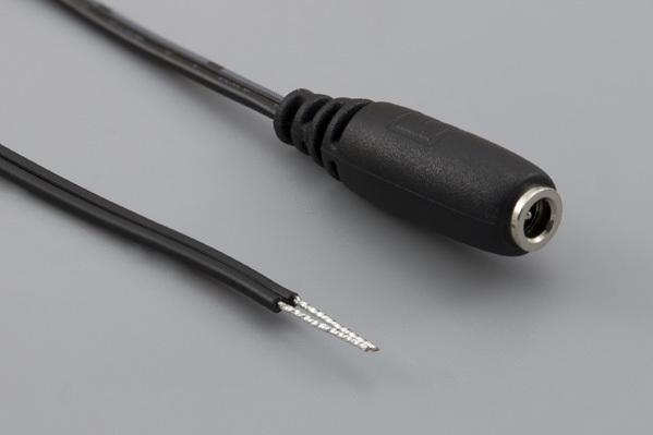 Tensility International-10-02514 Cable Assembly DC Power Cable Assembly DC Power 1.83m DC Power Jack to DC Power Jack F Crimp 24AWG