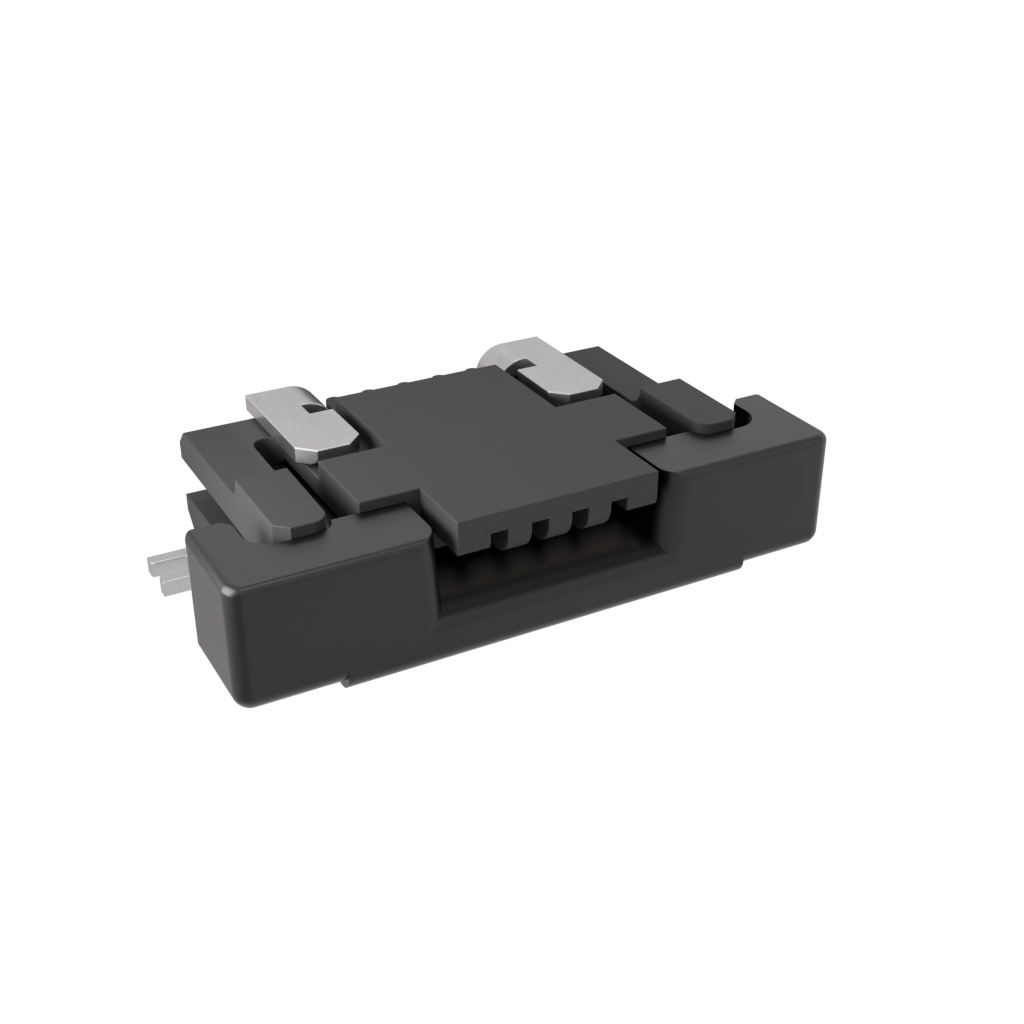 Amphenol Communications Solutions-SFV4R-2STE1HLF Steckverbinder, FFC-FPC 0.50mm Flex Connector, SFV-R Series, 4 Position, Top Side Contact, Side Entry Surface Mount ZIF Connector, Halogen Free, Lead Free
