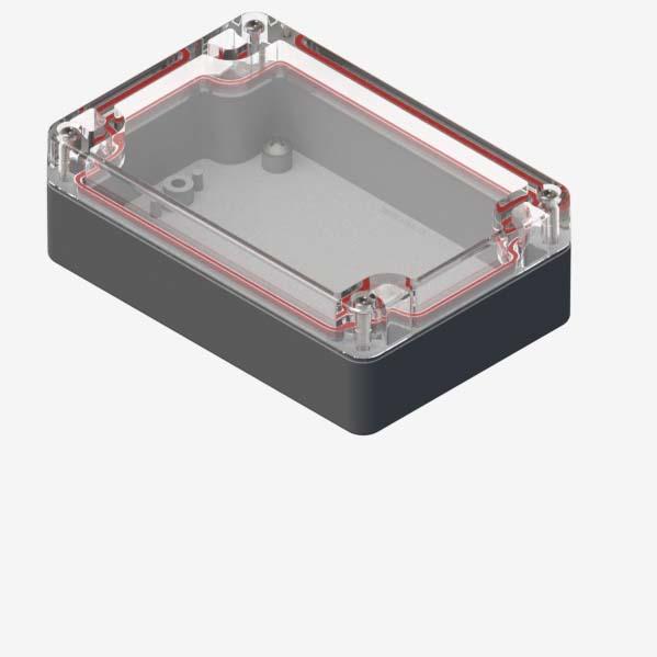 Serpac Electronic Enclosures-RB53P06C10G Scatole, contenitori e rack Clear/Grey Polycarbonate Bracket Mount Watertight Enclosure <h4><strong>CALIFORNIA PROPOSITION</strong> ⚠️<strong>65 WARNING</strong>⚠️</h4>