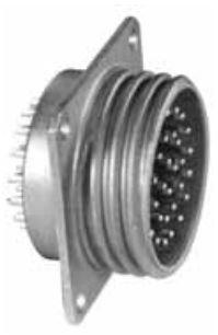 Amphenol-PC02A-16-26P Steckverbinder, rund Conn Circular PIN 26 POS Solder ST Box Mount 26 Terminal 1 Port