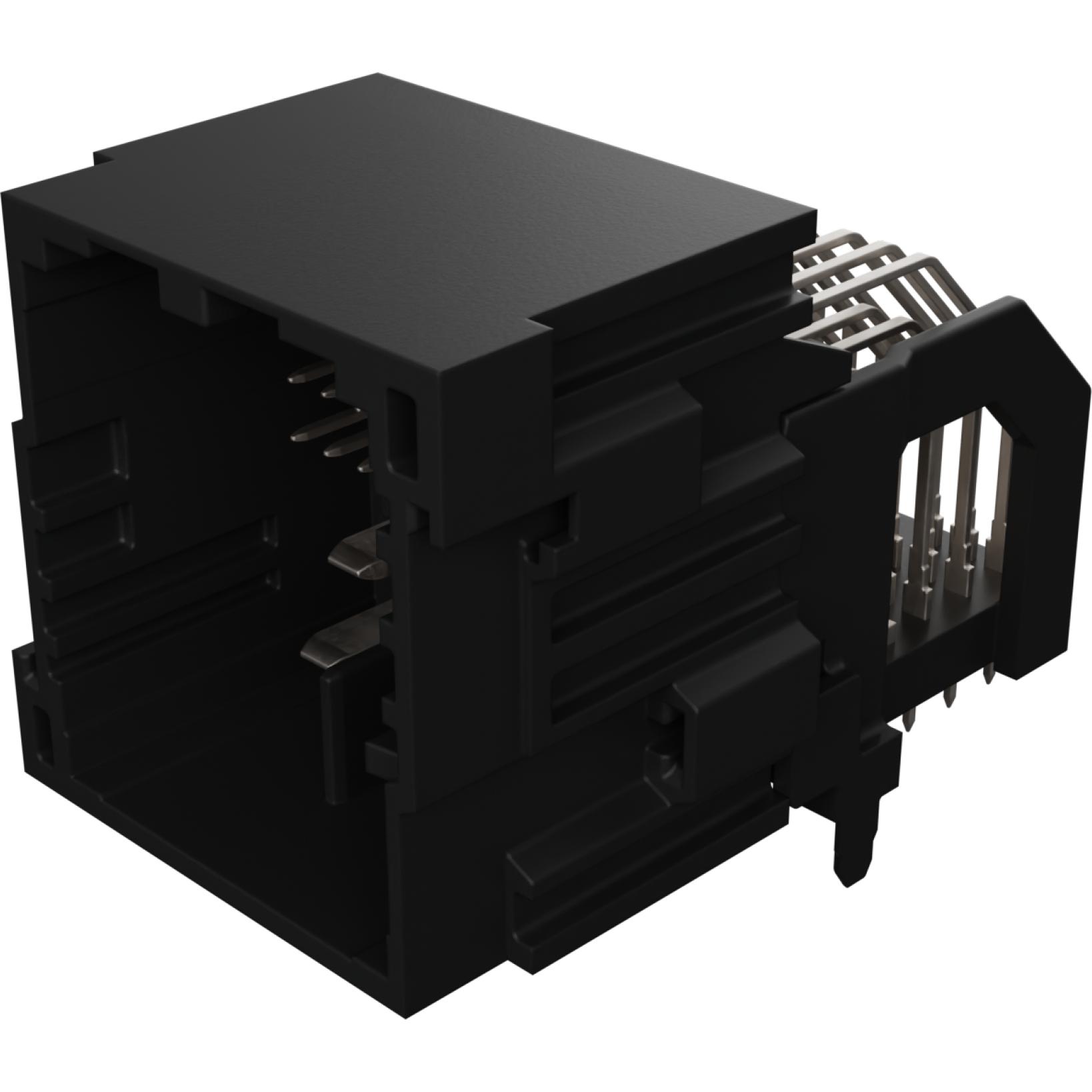 Molex-2005020253 Cabezales del conector y receptáculos PCB Conn Shrouded Header (4 Sides) HDR 25 POS 2mm/3.2mm/4mm/5.2mm Solder RA Side Entry Thru-Hole Tube