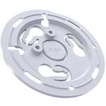 Enclosure Accessories, Circular Wall Mount Bracket, White