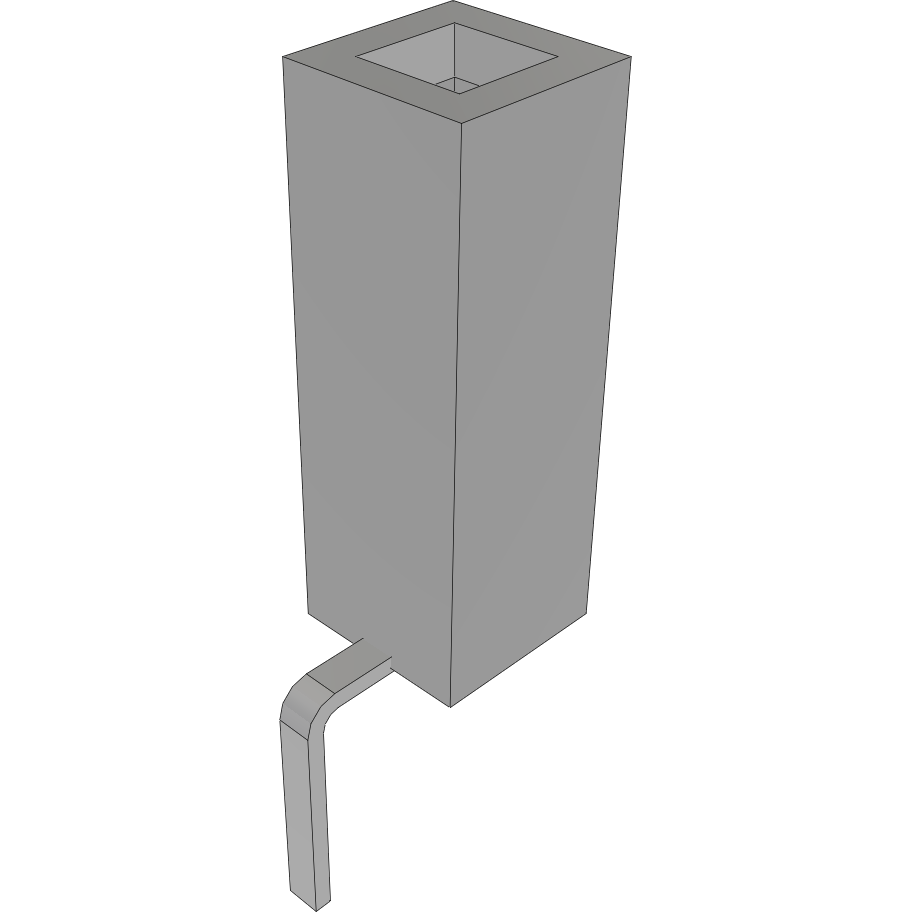 Samtec-MTSW-101-22-F-S-430 Steckverbinderleisten und Leiterplattenbuchsen Conn Unshrouded Header HDR 1 POS 2.54mm Solder ST Thru-Hole Bulk