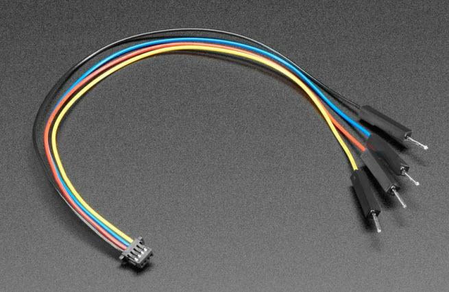 Adafruit Industries-4209 Assemblaggio cavo Altro 4 Pin to Premium Male Headers Cable. 150mm Long