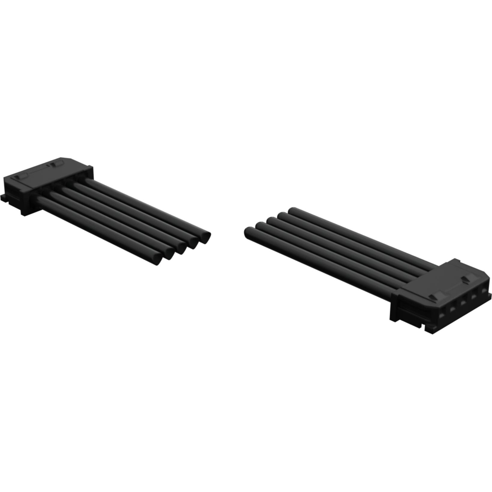 Molex-2196781050 Andere Kabelbaugruppen Cable Assembly UL 10002 0.05m 22AWG Wire to Board to Wire to Board 5 to 5 POS F-F Crimp-Crimp Bag