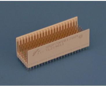 Amphenol Communications Solutions-HM2P70PME124GLLF Connector Backplane Millipacs®, Back Plane Connectors, 2mm Hard Metric Series 5 Row vertical Press-Fit Header, Type B 22 with 110 Signal Pins and RoHS compatible