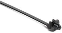 HellermannTyton-157-00308 Kabelbinder Cable Tie/Fir Tree Mount with Disc, 6.3 Inch L, 0.25 - 0.27 Inch Mounting Hole