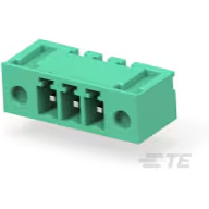 TE Connectivity-284541-3 Steckverbinderleisten und Leiterplattenbuchsen Conn Shrouded Header (4 Sides) HDR 3 POS 3.81mm Solder RA Side Entry Thru-Hole
