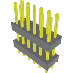Conn Board Stacker HDR 12 POS 2.54mm Solder ST Top Entry Thru-Hole Bulk