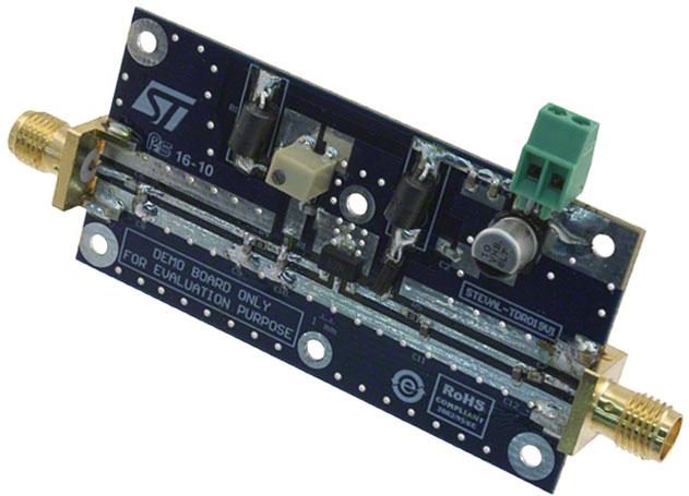 STMicroelectronics-STEVAL-TDR019V1 Placas y kits de desarrollo inalámbricos/RF PD85004 RF FET Demonstration Board