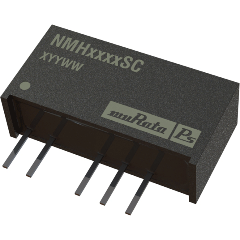 Murata Power Solutions-NMH2409SC DC/DC-Wandler und Spannungsreglermodul Module DC-DC 24VIN 2-OUT -9V/9V -0.111A/0.111A 2W 5-Pin SIP Module Tube