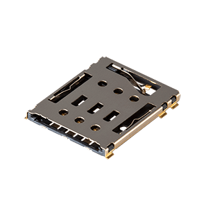 Same Sky (formerly CUI Devices)-NSIM-8-B Raccordement de carte mémoire Nano SIM Card Connector