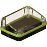 Black Polycarbonate Sloped Waterproof Pocket Enclosure with Neon Green Seal <h4><strong>CALIFORNIA PROPOSITION</strong> ⚠️<strong>65 WARNING</strong>⚠️</h4>