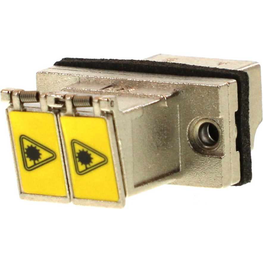 Molex-1061151110 光纤连接器 EMI LC Adapter, Duplex, Metal Body, Ceramic Alignment Sleeve, Screw Mount Style, Shutter One Side