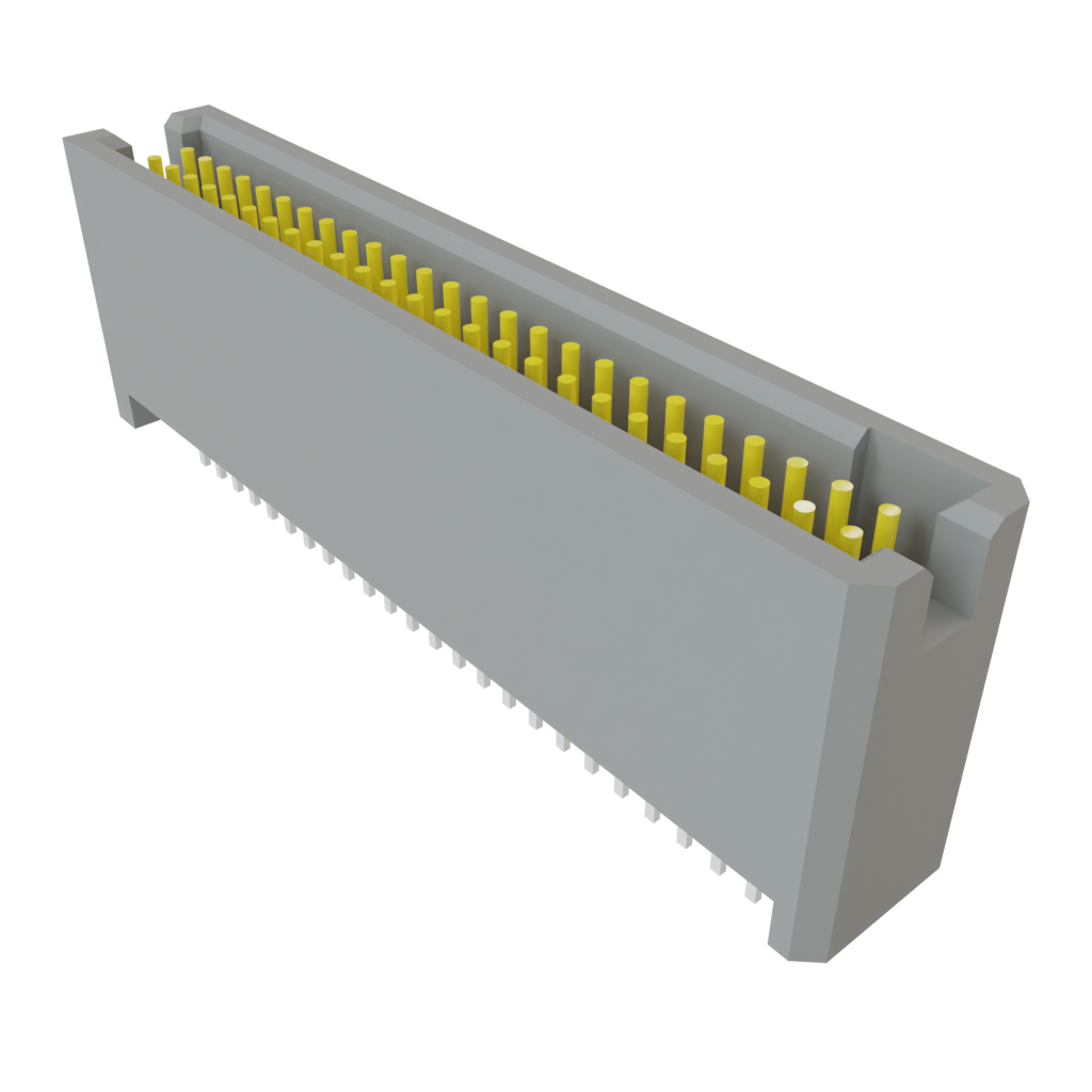Samtec-TFM-125-31-L-D Steckverbinderleisten und Leiterplattenbuchsen Conn Shrouded Header (4 Sides) HDR 50 POS 1.27mm Solder ST Top Entry Thru-Hole Tube