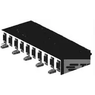 TE Connectivity-2-87025-5 Einzeladersteckverbinder, Gehäuse Conn Housing RCP 2 POS 3.96mm Crimp ST Cable Mount Black