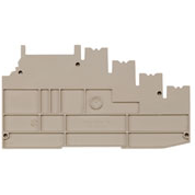 Weidmuller-1906980000 Verschiedene Produkte Z-series, End Plate, 5.1 mm, Dark Beige, Direct Mounting