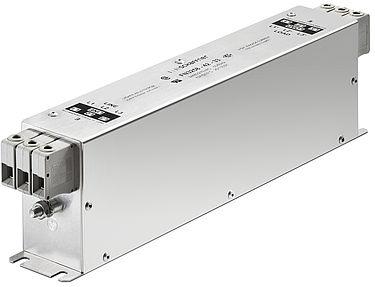 Schaffner-FN3258-180/40 Filtri di alimentazione Power Line Filter 0Hz to 60Hz 180A 480VAC Terminal Block Flange Mount