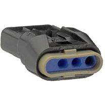 Molex-0522130311 Gaine de câblage de raccordement discret Conn Housing F 3 POS 2.5mm Crimp ST Cable Mount Black Mizu-P25™ Tray