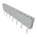 Conn Socket Strip SKT 14 POS 2.54mm Solder ST Top Entry Thru-Hole TIGER CLAW™ Tube
