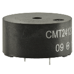 Audio Buzzer Magnetic 10Vo-p 14Vo-p 100mA 12Vo-p 90dB Through Hole Pin Tray