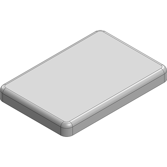 Masach Tech-MS345-10S null 34.5 x 23.3 x 3.5mm One-piece Drawn-Seamless RF Shield/EMI Shield (CRS)