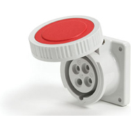 Molex-430R9W Steckverbinder Conn Power RCP 3Power/1Ground POS ST Panel Mount 4 Terminal 1 Port Watertite®