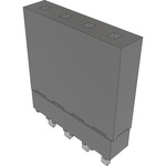 Conn Elevated Socket SKT 4 POS 2.54mm Solder ST Top Entry Thru-Hole Bulk