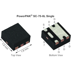 Vishay-SIB441EDK-T1-GE3 MOSFETs Trans MOSFET P-CH 12V 9A 6-Pin PowerPAK SC-75 T/R