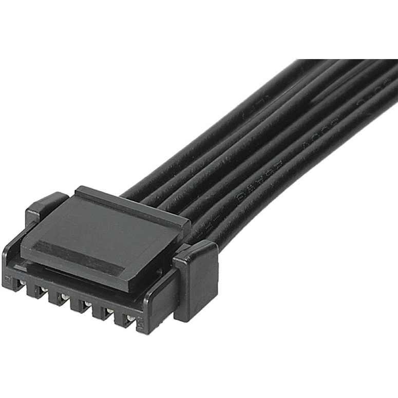 Molex-451110606 Cable Assembly Other Cable Assembly UL 1061 0.6m 26AWG Wire to Board to Wire to Board 6 to 6 POS F-F Crimp Micro-Lock Plus Bag