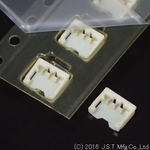 Conn Shrouded Header (4 Sides) HDR 3 POS 1.2mm Solder RA Side Entry SMD T/R