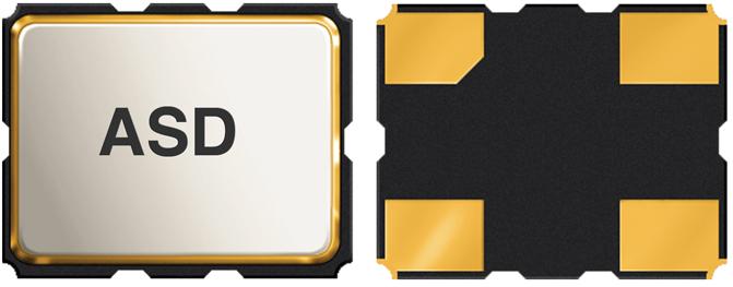 Abracon-ASD-25.000MHZ-LCS-T Oscilador de cristal SMD Oscillator XO 25MHz ±50ppm 15pF HCMOS 55% 3.3V 4-Pin SMD T/R