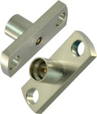 Cinch Connectivity Solutions-127-1701-612 Connector RF Connector RF Field Replaceable 2 Hole Flange Male