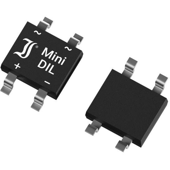 Diotec Semiconductor AG-MB6S Brückengleichrichter Diode Rectifier Bridge Single 600V 0.8A 4-Pin Mini-DIP SMD T/R