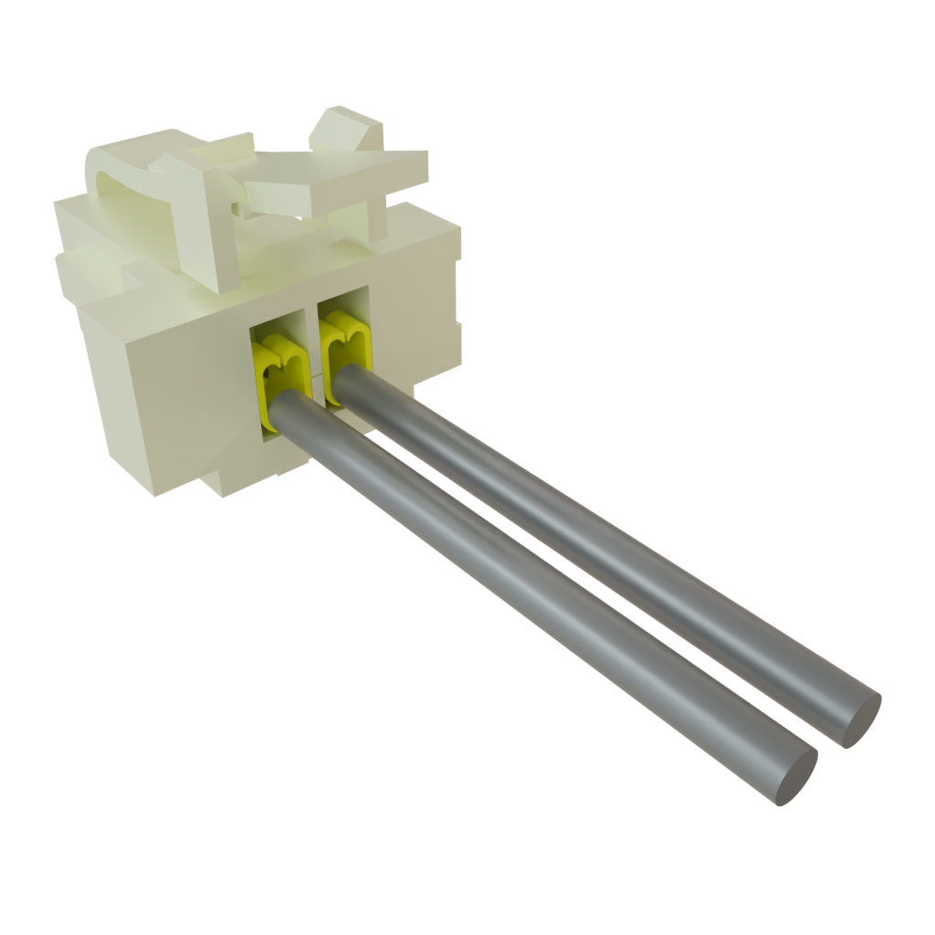 Samtec-S1SS-02-30-GF-03.00-L Andere Kabelbaugruppen Cable Assembly Discrete Wire 0.076m 30AWG Wire to Board 2 POS SKT Crimp Micro Mate™ Bag