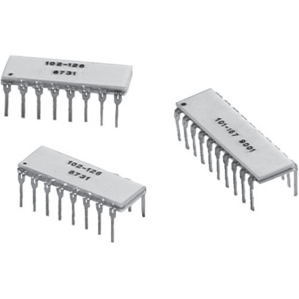Vishay-CSD104-162UF Redes y matrices del resistor CERAMIC SANDWICH, DUAL-IN-LINE, RESISTOR NETWORK (CUSTOM)