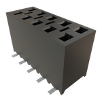 Conn Unshrouded Header HDR 10 POS 2.54mm Solder ST Top Entry SMD Tube