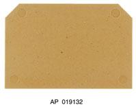 Weidmuller-0191320000 Accessoires de raccordement Connector Accessories End Plate Straight