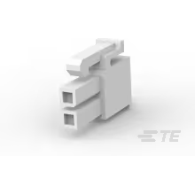 TE Connectivity-1586019-2 Connector Discrete Wire Housing Conn Housing RCP 2 POS Crimp ST Cable Mount Natural Bag