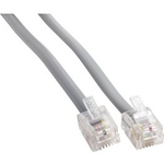 Cable Assembly Patch Cable 0.304m RJ-11 to RJ-11 4 to 4 POS M-M Crimp-Crimp