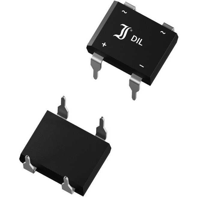 Diotec Semiconductor AG-B380D Brückengleichrichter Rectifier Bridge Diode Single 800V 1A 4-Pin PDIP Tube