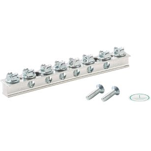 Panduit-UGB2/0-414-6 Steckverbinder, Klemmenblöcke Conn Ground Terminal Block 6 POS 14.2mm Screw RA Panel Mount StructuredGround™