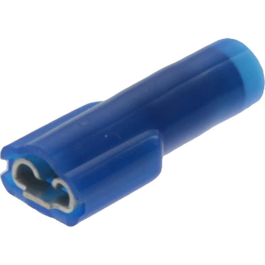 Molex-0190020028 Connector Terminals Quick Disconnect Terminal 14-16AWG Brass Blue F 20.3mm Tin Avikrimp™ Carton