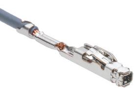 Delphi-13959121 Steckverbinderanschlüsse CTS 120 Female Sealed Silver Plating Terminal, Cable Range 0.50 - 0.75 mm2