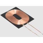 Wireless Charging Coil Receiver 11uH 10% 125KHz 2.5A 0.2OhmDCR 30Q-Factor Through Hole