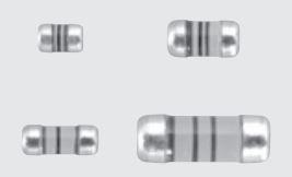 KOA Corporation-RD412ETTE821J Widerstand, fest, Oberflächenmontage, einzeln Res Carbon Film 0207(2309) 820 Ohm 5% 0.25W(1/4W) -450ppm/°C to 350ppm/°C Melf Pad SMD T/R