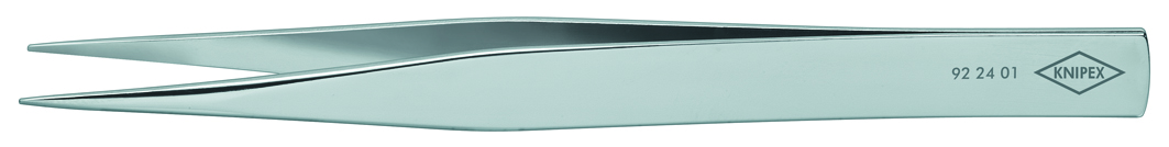 KNIPEX TOOLS LP-92 24 01 null Precision Tweezer Tool For Electronics, Nickel Plated, Anti-Magnetic